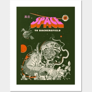 Space to Bakersfield Posters and Art